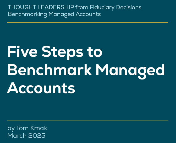 Five Steps to Benchmark Managed Accounts