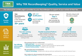 Recordkeeper FeeBuilder Sample Report